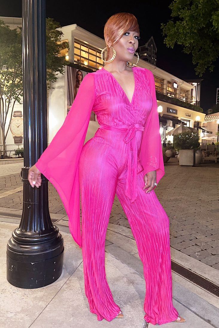 GLIMPSE OF GRACE WOVEN JUMPSUIT