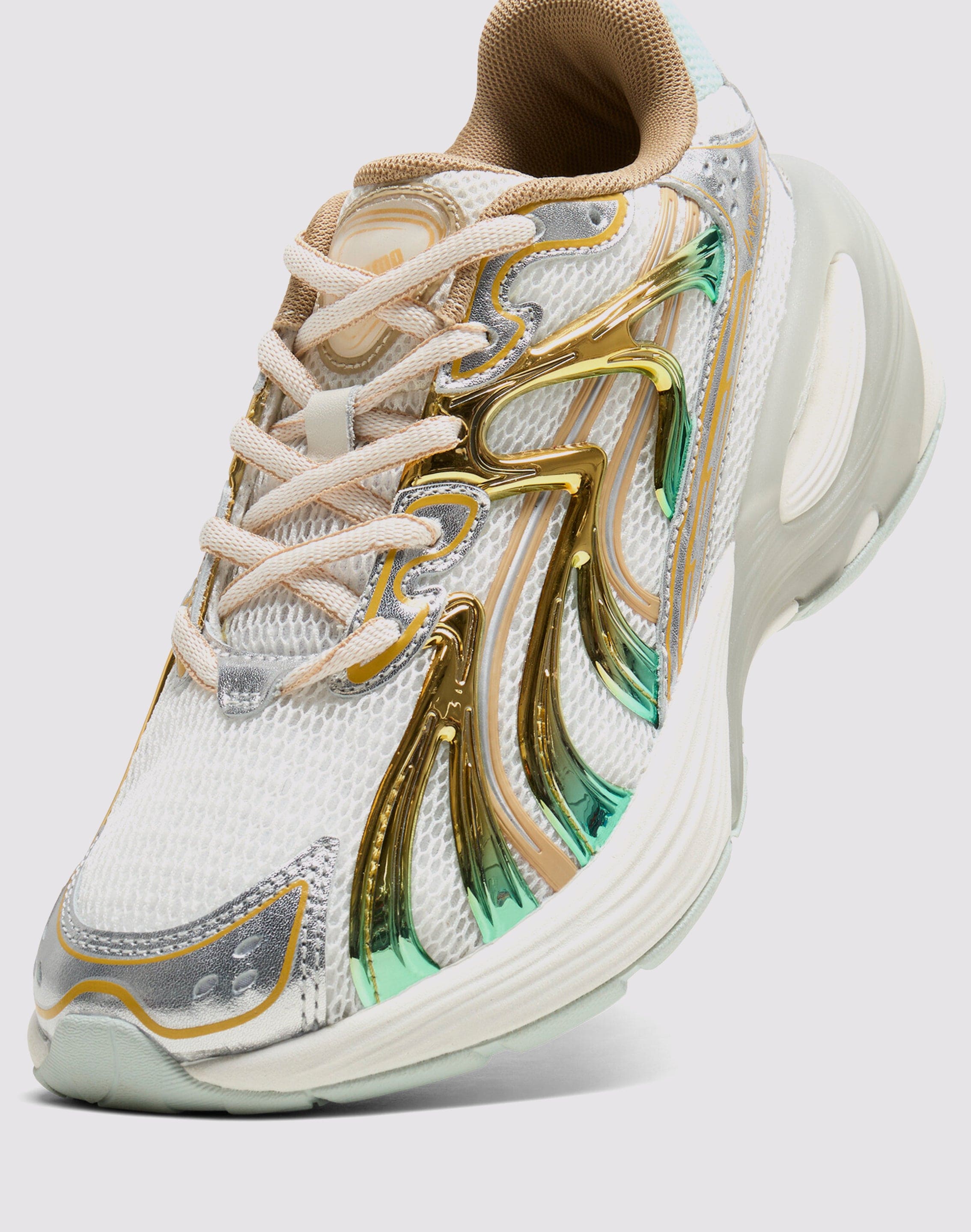 Inverse Metallic "White/Gold"