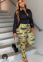 Caution Gritty Girl Flare Leg Pant - Gritty Soul