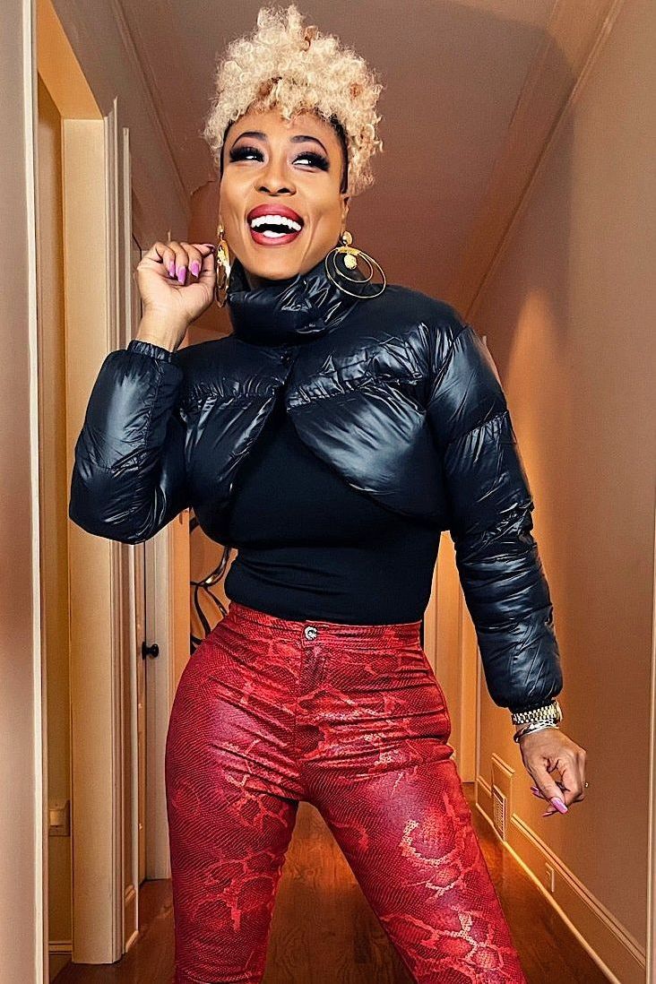 The Perfect Animalistic Pant - Red - Gritty Soul